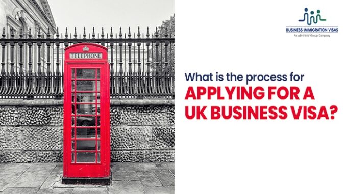 Applying For A UK Business Visa?
